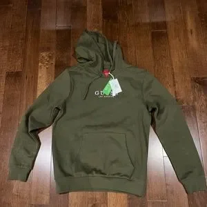 Guess hoodie cheap green